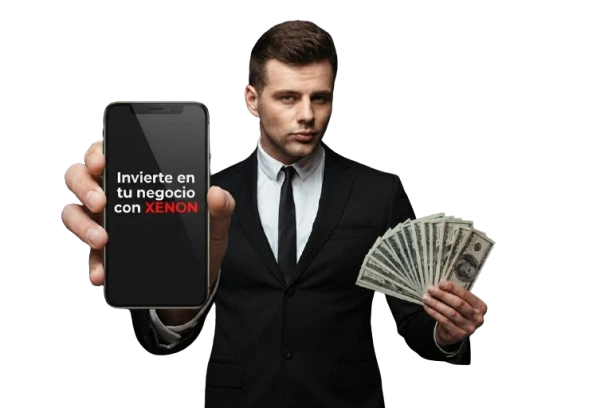 Persona ganando dinero